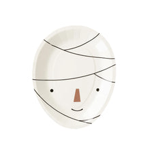 Load image into Gallery viewer, Frank and Mummy, Mummy  Shaped Paper Plate