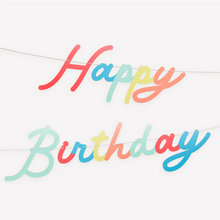 Load image into Gallery viewer, Bright Happy Birthday Garland Set