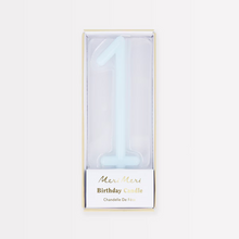 Load image into Gallery viewer, Slim number 1 Candle