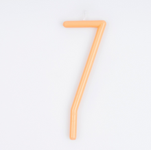 Load image into Gallery viewer, Slim number 7 Candle