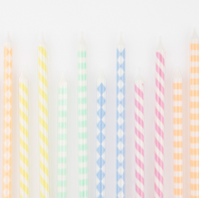 Load image into Gallery viewer, Pastel Patterned Candles