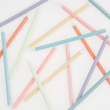 Load image into Gallery viewer, Mixed Striped Candles