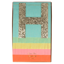 Load image into Gallery viewer, Rainbow Happy Birthday Fringe Garland