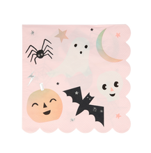Load image into Gallery viewer, Pastel Hallooween Large Napkins