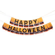 Load image into Gallery viewer, Halloween Fringe Garland