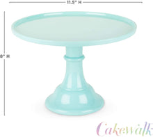 Load image into Gallery viewer, Mint Melamine Cake Stand (Alquiler)