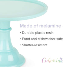 Load image into Gallery viewer, Mint Melamine Cake Stand (Alquiler)