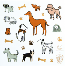 Load image into Gallery viewer, bow wow sticker set