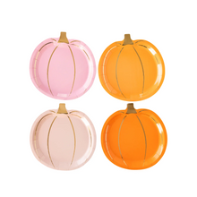 Load image into Gallery viewer, Happy Hunting Modern Pumpkin Plate Set