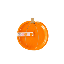 Load image into Gallery viewer, Happy Hunting Modern Pumpkin Plate Set