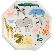 Load image into Gallery viewer, Safari Animals Dinner Plate