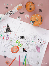 Load image into Gallery viewer, Halloween Coloring Poster