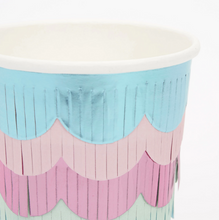Load image into Gallery viewer, Mermaid Scalloped Fring Cups