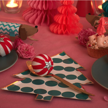 Load image into Gallery viewer, Patterned Christmas Tree Plates