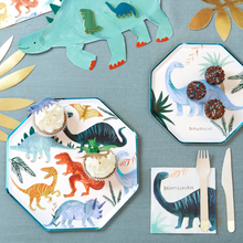 Load image into Gallery viewer, Dinosaur Kingdom Dinner Plates