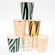 Load image into Gallery viewer, Safari Animal Print Party Cups