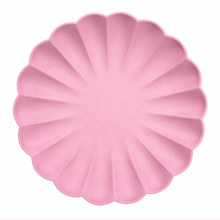 Load image into Gallery viewer, Large Multicolor Compostable Plates