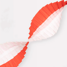 Load image into Gallery viewer, Pink & Red Stitched Streamer