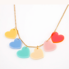 Load image into Gallery viewer, Rainbow Heart Necklace