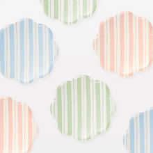 Load image into Gallery viewer, Ticking Stripe Side Plates