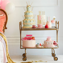 Load image into Gallery viewer, Gold Dipped Twisted Candles