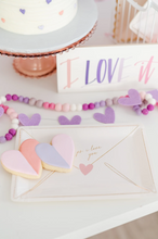 Load image into Gallery viewer, Valentine Love Notes Plate - Occasions by Shakira
