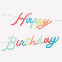 Load image into Gallery viewer, Bright Happy Birthday Garland Set
