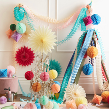 Load image into Gallery viewer, Sorbet Shade Honeycomb Garlands
