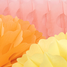 Load image into Gallery viewer, Sorbet Shade Honeycomb Garlands
