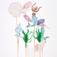Load image into Gallery viewer, Mermaid Cake Toppers

