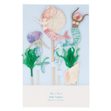 Load image into Gallery viewer, Mermaid Cake Toppers
