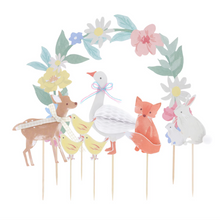 Load image into Gallery viewer, Little Animals Cake Toppers
