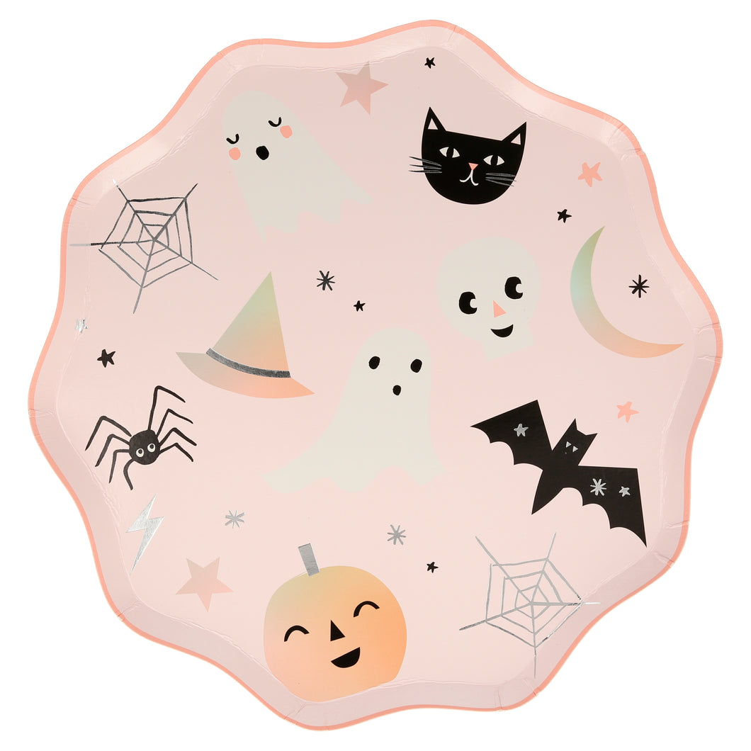 Pastel Halloween Dinner Plate