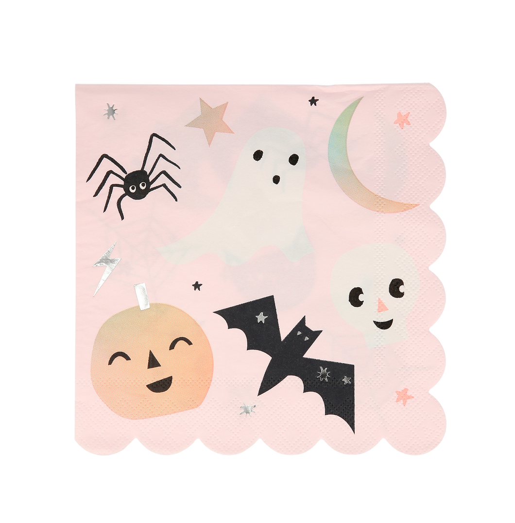 Pastel Hallooween Large Napkins