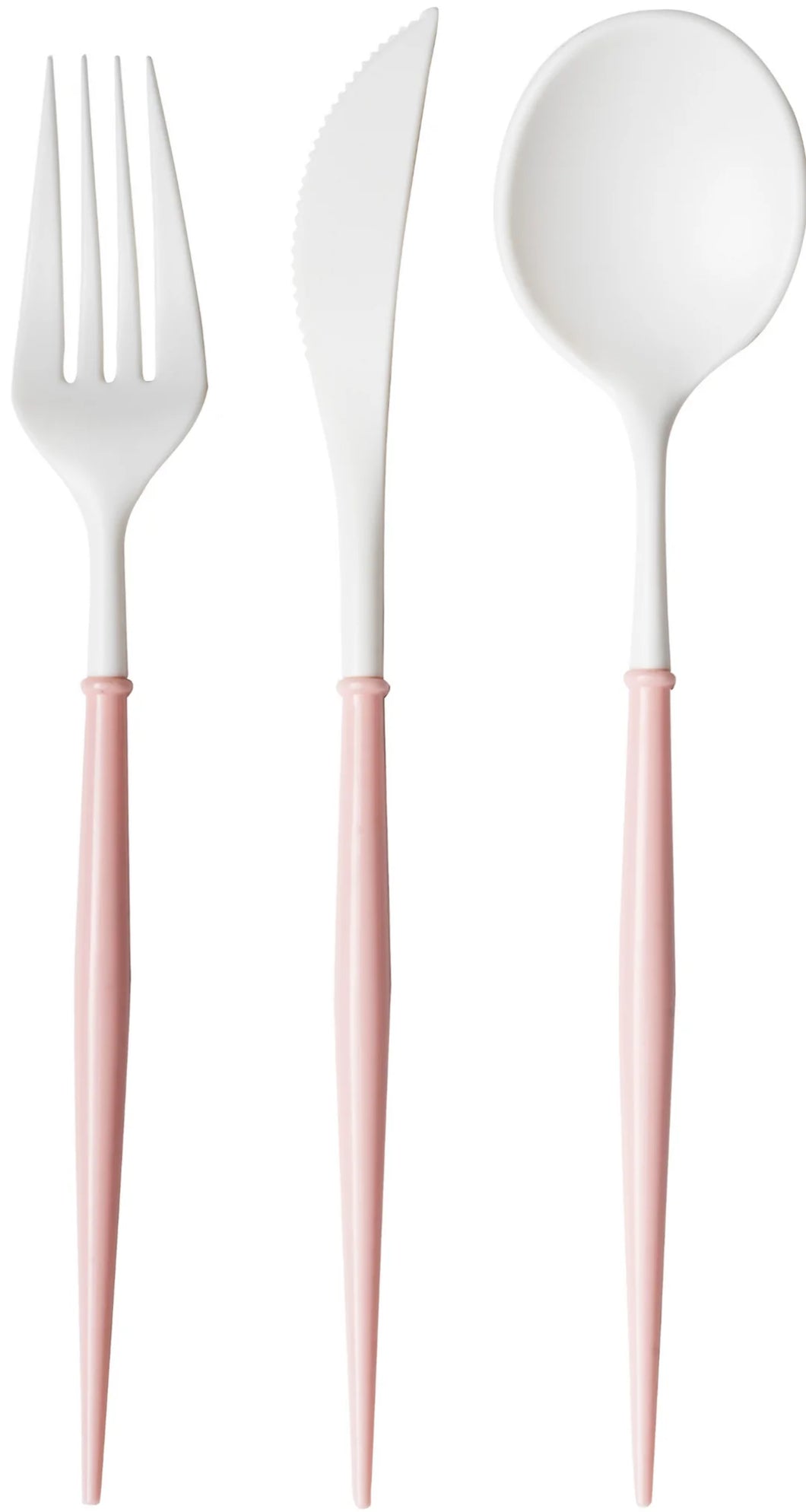 Blush Bella Assorted Plastic Cutlery