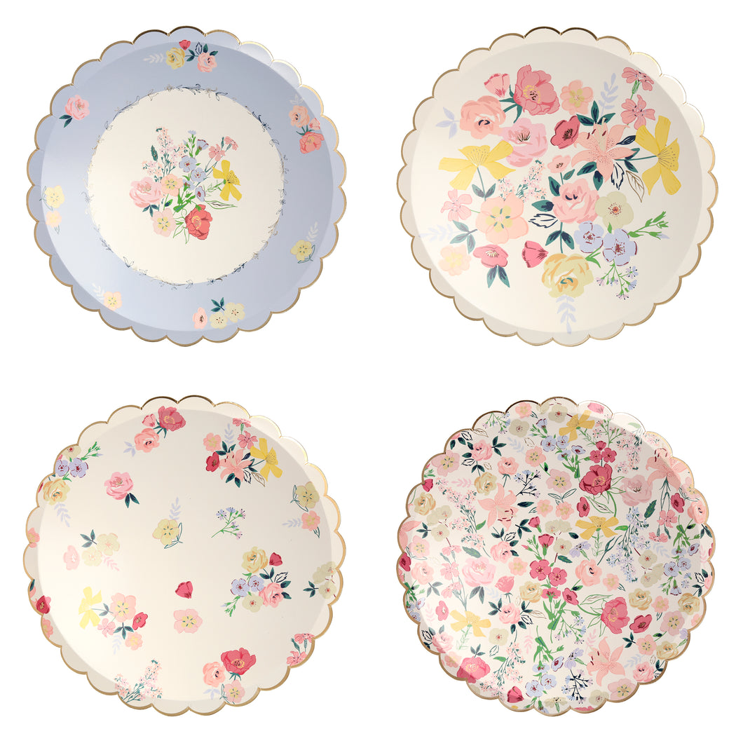 English Garden Dinner Plates