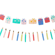 Load image into Gallery viewer, Oui Party Birthday Mini Banner Set
