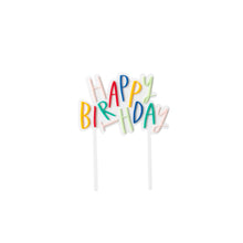 Load image into Gallery viewer, Oui Party Birthday Acrylic Cake Topper
