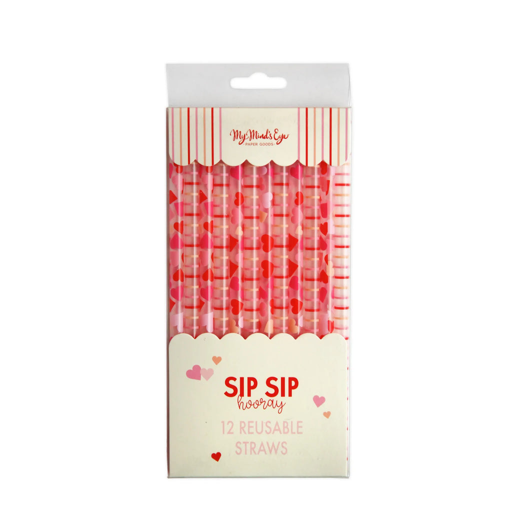 Pink Stuff Reusable Straws