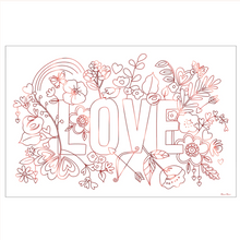 Load image into Gallery viewer, Valentine Coloring Posters
