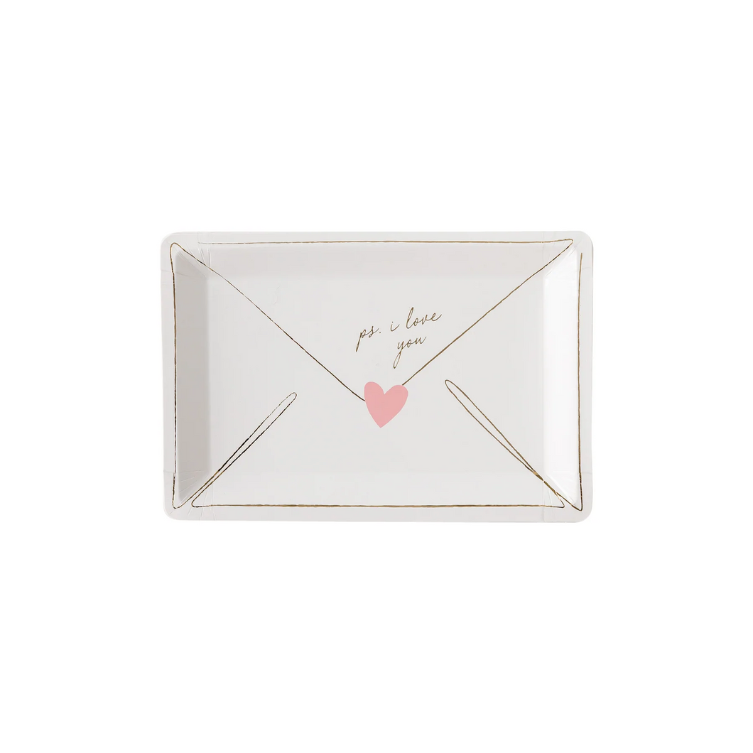 Valentine Love Notes Plate - Occasions by Shakira