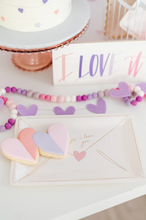 Load image into Gallery viewer, Valentine Love Notes Plate - Occasions by Shakira
