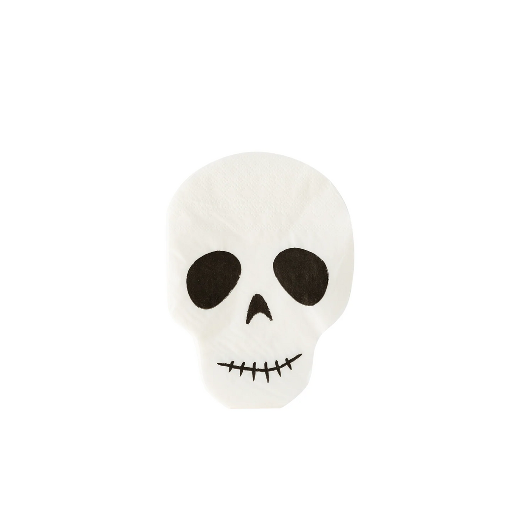 Skull Shaped Paper Guest Towel Napkin